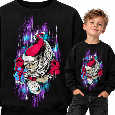 BLUZA ŚWIĄTECZNA TOUCHDOWN SANTA